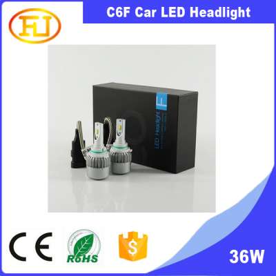 auto led bulbs made in China 36w headlight kits 9006 hb4 C6F led headlight