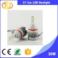 Hot Sell Automotive Car C1 9007 HB5 LED Headlight 12V 30W 3000LM Bulbs