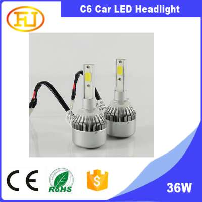 factory wholesale C6 LED Headlight 36W High Power 880 881 H27 Car Led Headlight